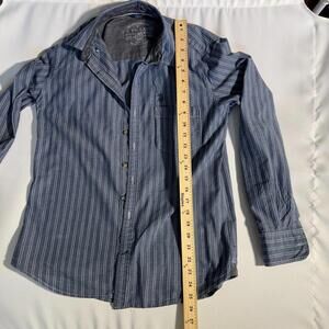 U.S. Polo Assn Denim Co Stripe Shirt Men S Blue Cotton Button Down Pocket